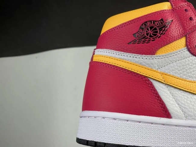 HYPE High 1 Fusion Jordan 555088-603 Red OGLight Air 0714